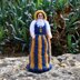 Finland National Costume Peg Doll Knitting Pattern