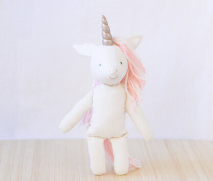 Stuffed unicorn