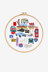 DMC Road Trip Embroidery Pattern - PAT2055 - Downloadable PDF