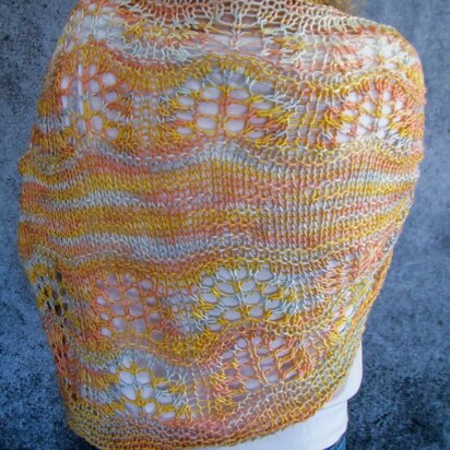 Island Fruitcakes Shawl - knitting pattern