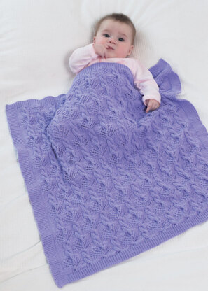 Blankets and Circular Shawl in Sirdar Snuggly 4 ply 50g - 1369 - Downloadable PDF