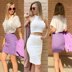 Easy crochet summer skirt for all sizes
