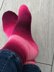 Rose Lawn Socks with Magic Wrap Heel