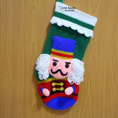 Nutcracker Christmas Stocking