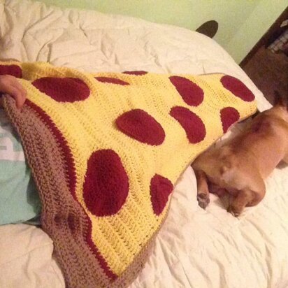 Pepperoni Pizza Blanket