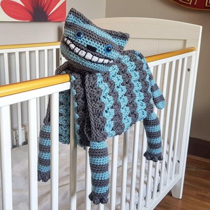 3in1 Cheshire Cat Baby Blanket