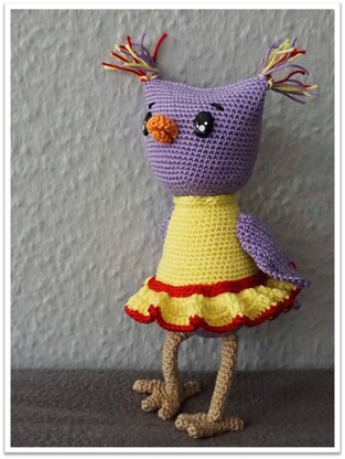 Crochet Pattern for the Owl Euli!