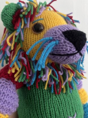Rainbow Lion Toy