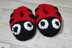 Ladybug Baby Slippers