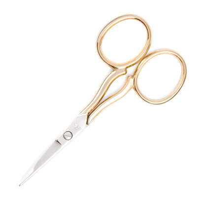 Hemline Rose Gold Folding Scissors (10cm)