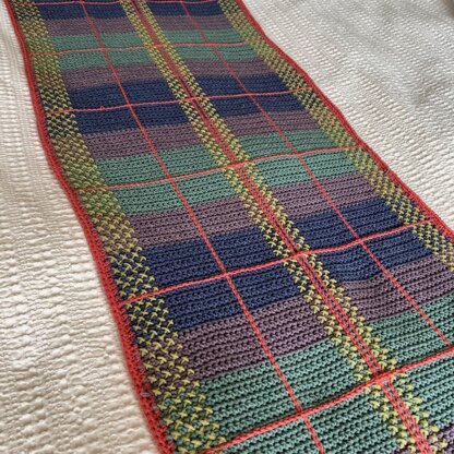 Isle of Skye Tartan Bed Runner