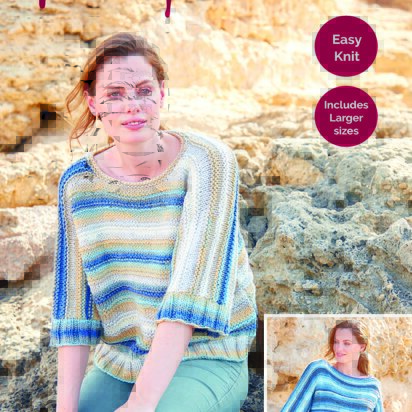 Sweater in Hayfield Spirit Chunky - 8254 - Downloadable PDF