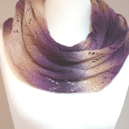 Lace-Loop "BlÃ¼tenblatt" - knitting pattern