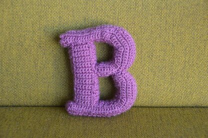 Complete 3D Alphabet Crochet Pattern, Alphabet Amigurumi