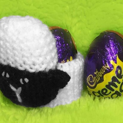 Easter Sheep Creme Egg Choc Holder