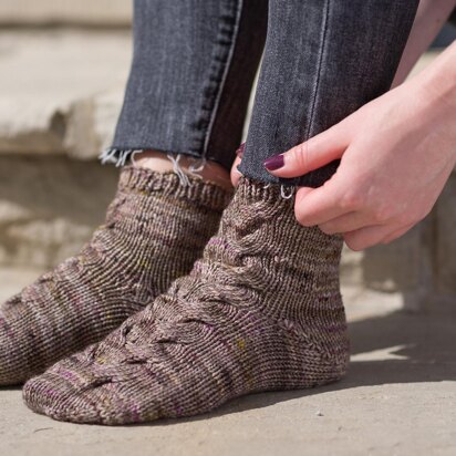 Gratitude Socks - knitting pattern