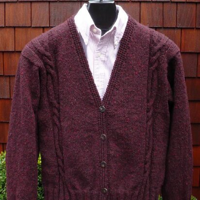 Mari Sweaters MS 198 Classic V Neck Cardigan