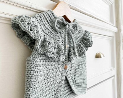 4-6 years– ANGIE Crochet Top