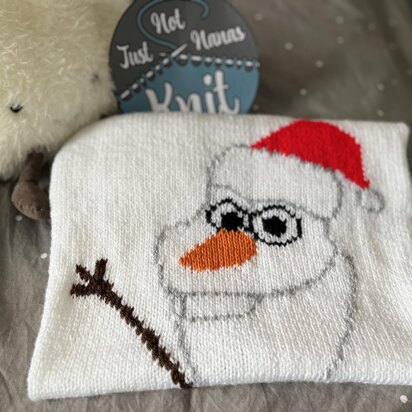 Olaf Christmas Baby Blanket