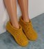 Ladies Simple Super Chunky Slippers Circular