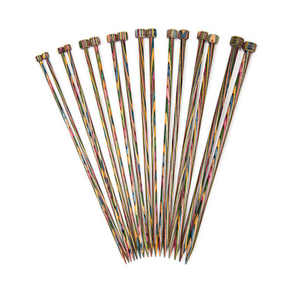 KnitPro Symfonie Single Point Needles 25cm (Set of 8)