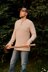 Ambrose Quarter Button Men's Crochet Sweater
