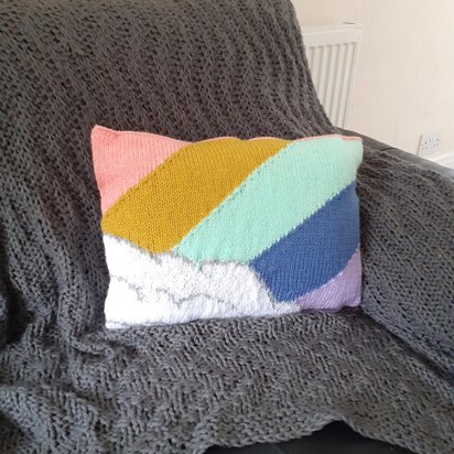 Hope Rainbow Cushion