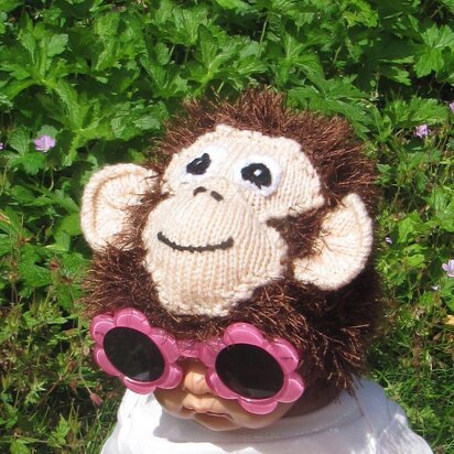 Baby Monkey Beanie Hat