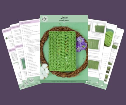 Crochet Pattern - Laura Book Cover
