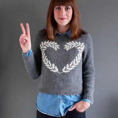 Peace and Love Sweater