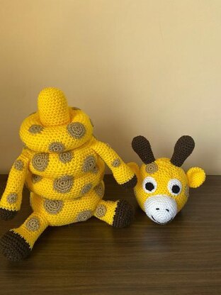 Giraffe Ring Stacker Crochet Pattern