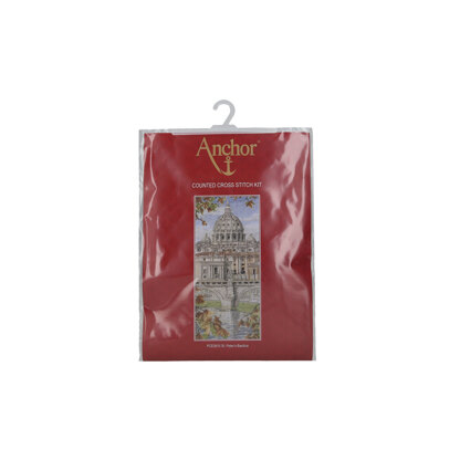 Anchor St Peters Basilica Cross Stitch Kit