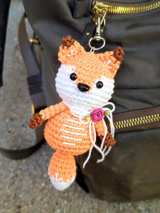 Fox Backpack / Keychain Charm