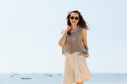 Waxham Sands Vest Top