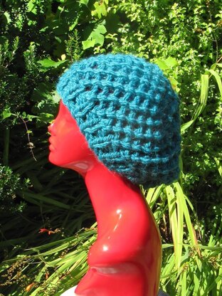 Superchunky Simple Lace Tam Slouch Hat