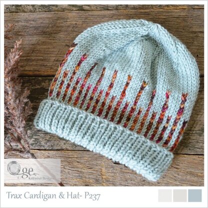 Trax Cardigan & Hat- P237