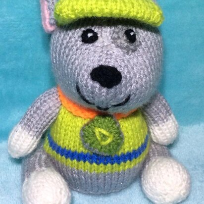 Rocky Paw Patrol - knitting pattern