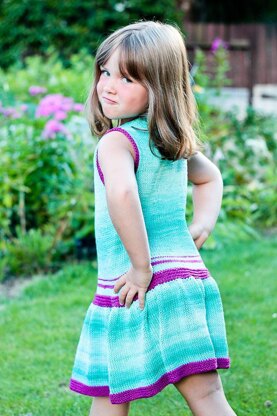 Lollipops and Raindrops Dress (6m-14 yrs)