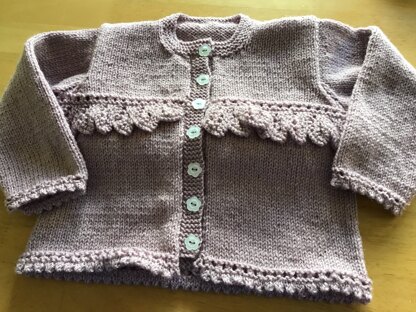 Cardigan for youngest granddaughter