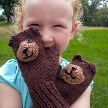 Teddy Bear Mittens