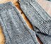 Cable Back Socks