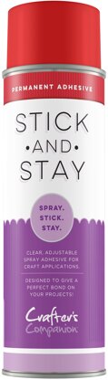 Crafter's Companion Stick & Spray Permanent Adhesive - 6.91oz