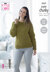 Sweater & Cardigan in King Cole Big Value Super Chunky - 5337 - Leaflet