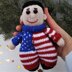 Patriotic boy doll