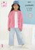 Childs Sweater and Cardigan in King Cole Yumtastic - P6251 - Leaflet