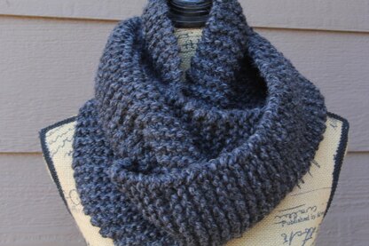 Cozy Garter Stitch Cowl