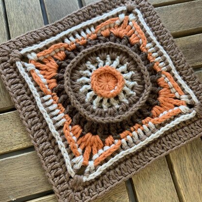 Ice cream granny square