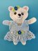 Teddy Bear with Dress and Accessories