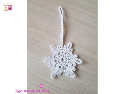 Crochet snowflake 97