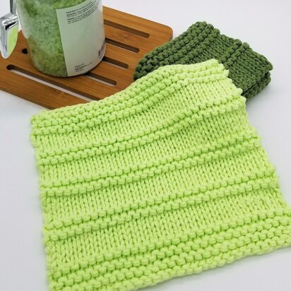 Redwood Dishcloth - knitting pattern